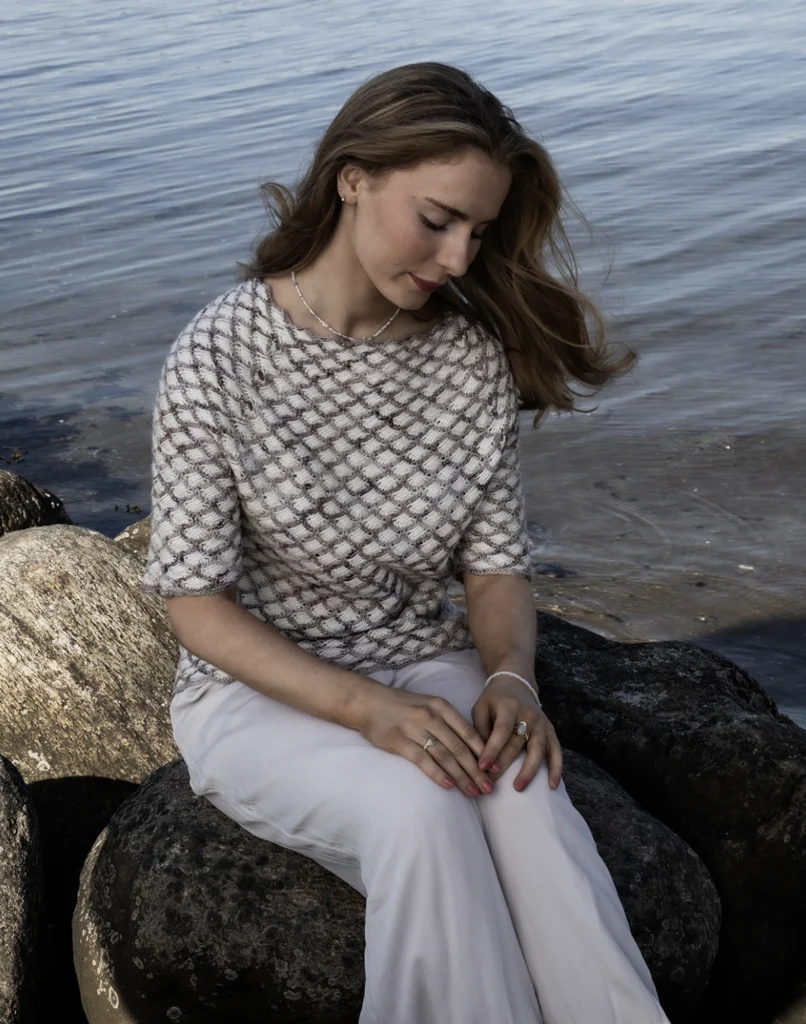 Knitting by the Sea Tee